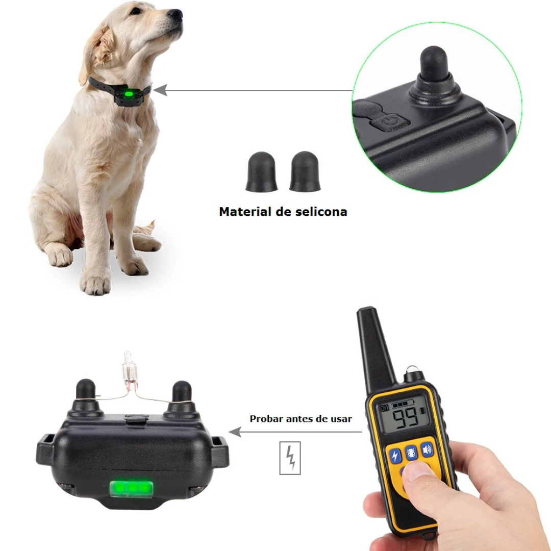 Collar Adiestramiento Para Perro Sumergible (Valido Para Hasta 3 Perros)