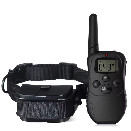 Collar de Adiestramiento para Perros con 100 Niveles de Estimulación y Alcance de 300m